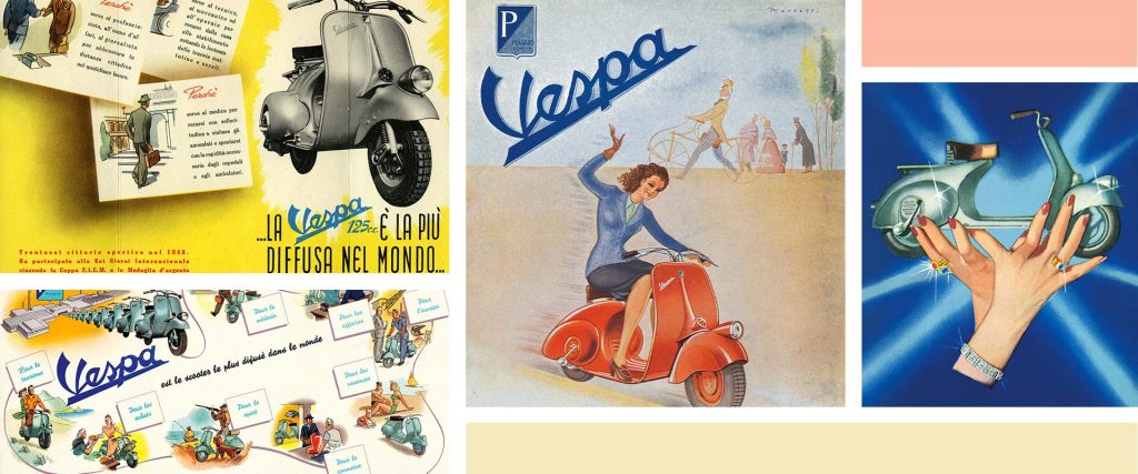 ציר הזמן של Vespa